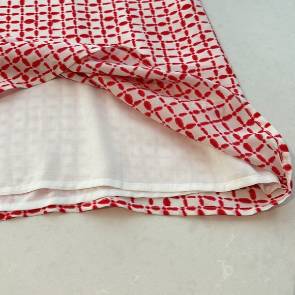 Vineyard Vines silk ink blot patterned top - Picture 3 of 7